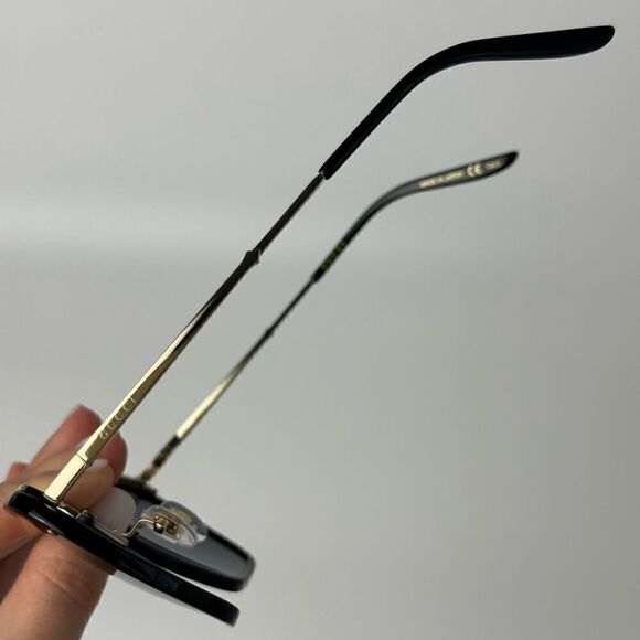 BRAND NEW GUCCI GG0673S 001 Black Gold Grey Sunglasses main image 6